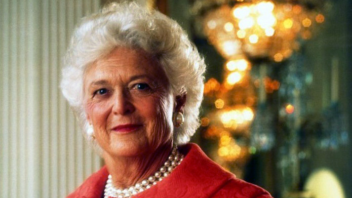 barbara bush in failing health, won barbara bush in failing health, won
